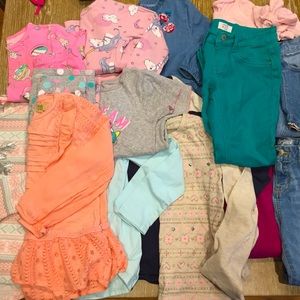 17 pc girls sz7 clothing
